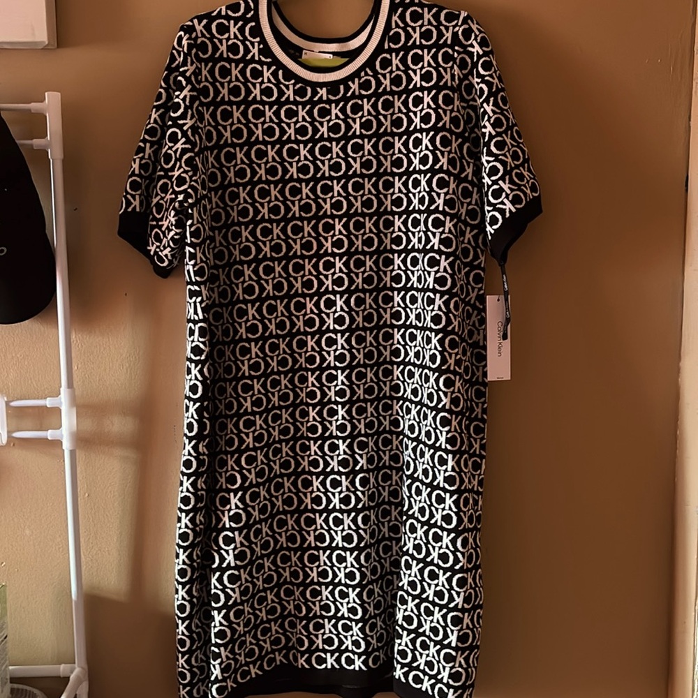 Calvin Klein 2x Sweater Dress